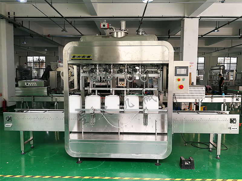 大桶称重灌装机-自动化称重灌装生产线