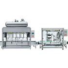 称重式洗涤剂灌装机-大桶灌装旋盖生产线